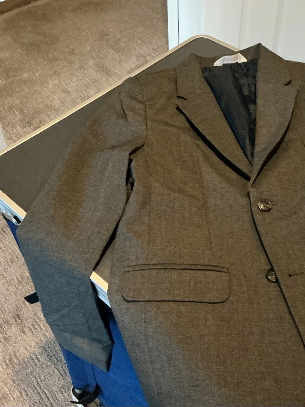 Boys Gray Suit Jacket